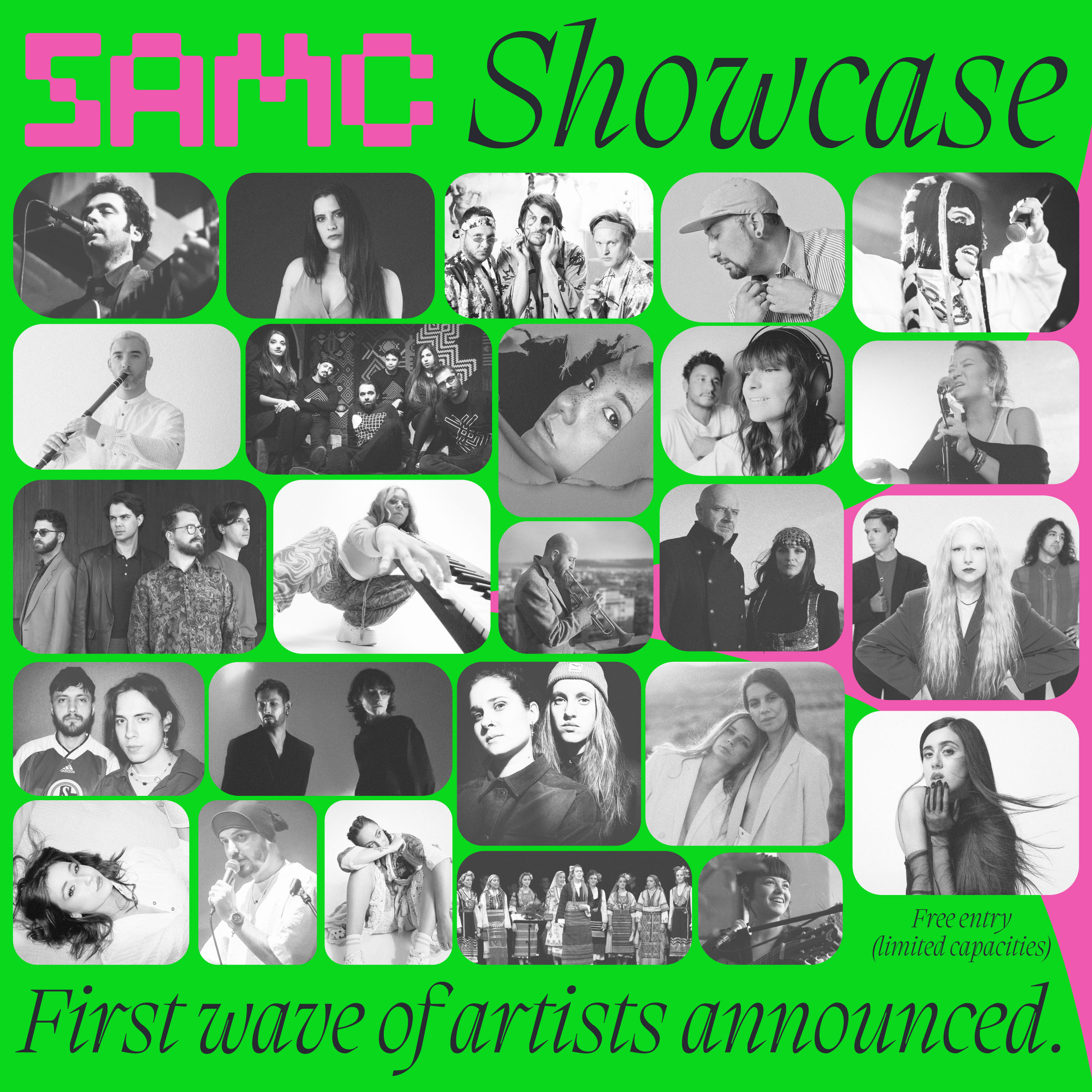 SAMC - First wave of artists announced