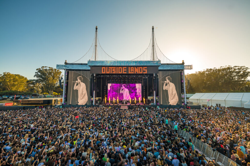 Outside Lands 2022 stage