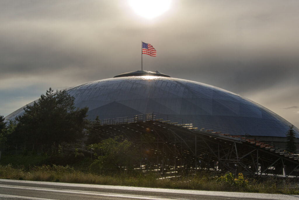 Tacoma Dome location of the Thunderdome