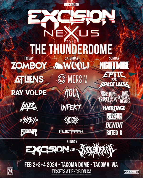 The Thunderdome lineup 2024 / Photo by Thunderdome festival.
