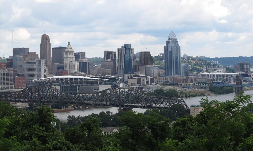 Cincinnati Skyline Daytime