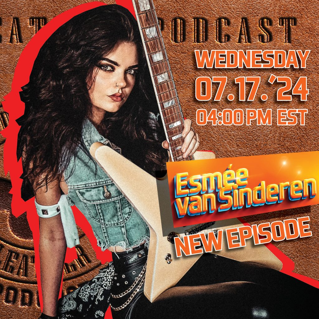 Esmee Van Sinderen - episode 14 of Denim and Leather podcast poster