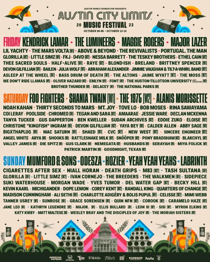 The ACL Fest 2024 lineup is here CultureMap