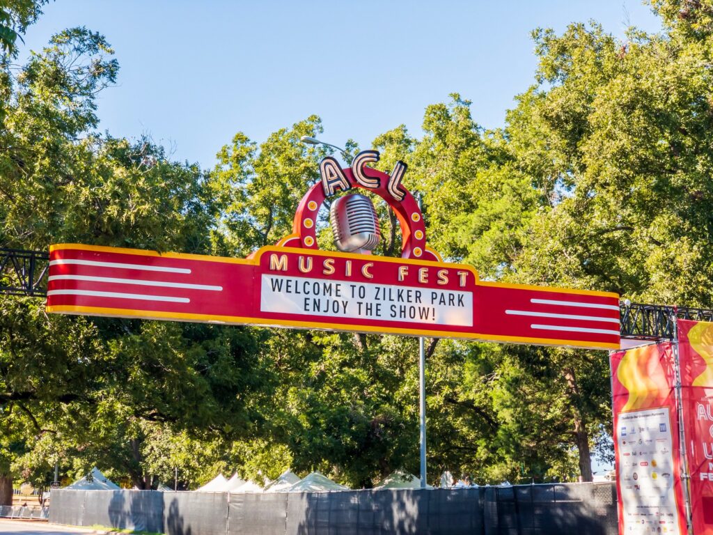 Austin City Limits 2018 festival gate