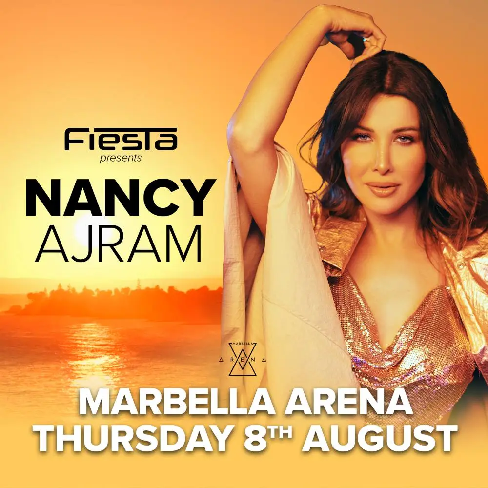 Nancy Ajram - Fiesta Marbella 2024 poster
