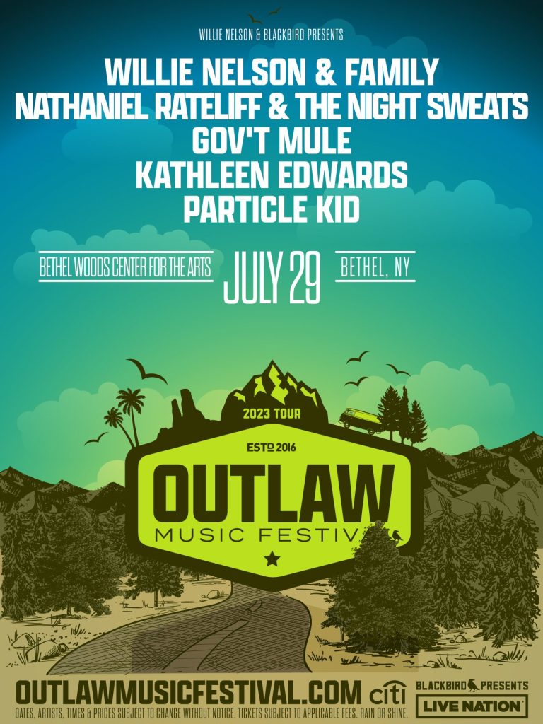 Outlaw Music Festival 2023 Poster