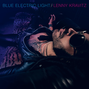 Lenny Kravitz on Blue Electric Light Album Cover