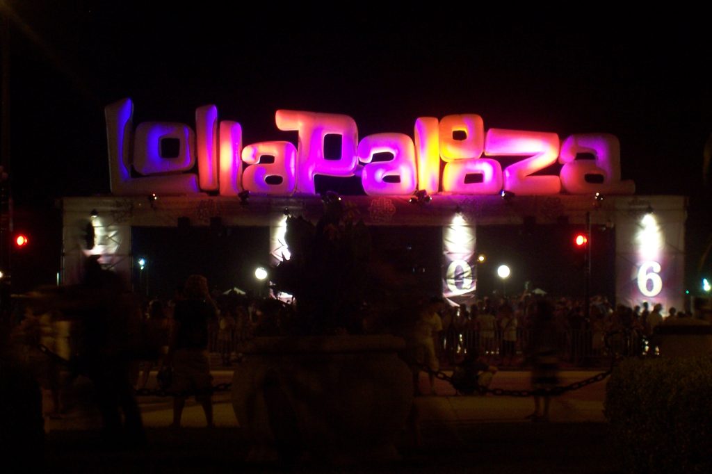 Lollapalooza 2006 Sign