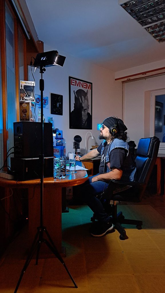 Urosh Veljkovich - Recording Denim and Leather Podcast - Episode 8