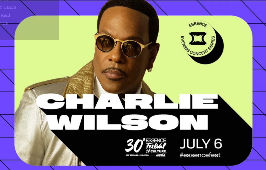 Charlie Wilson Essence Announcement