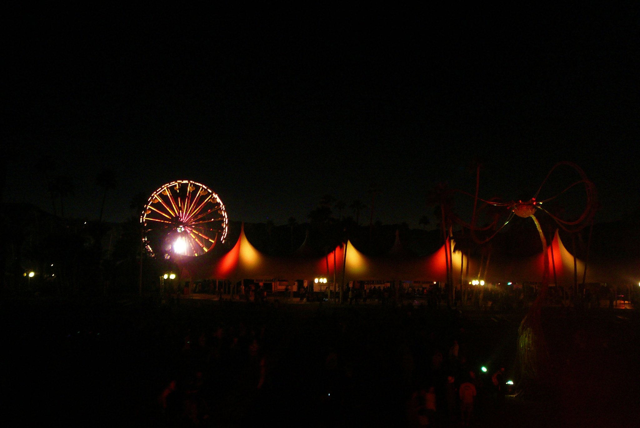 Phish 2009 Beer Tent and Fenris Wheel