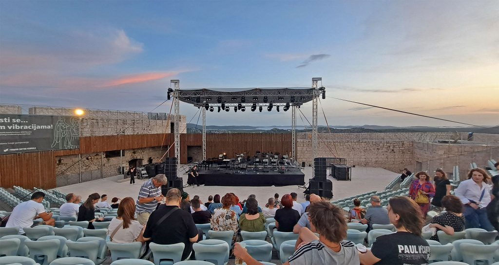 Rambo Amadeus and the Macedonian National Jazz Orchestra in Sibenik June 25, 2024 - Sibenik Fortress