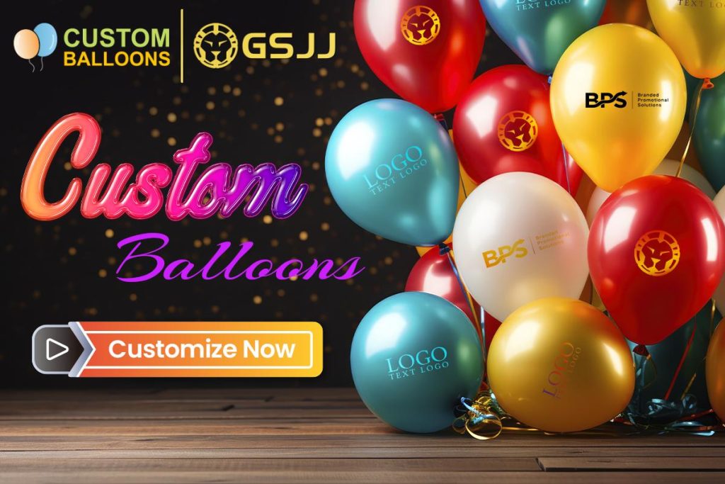 Custom Balloons Banner
