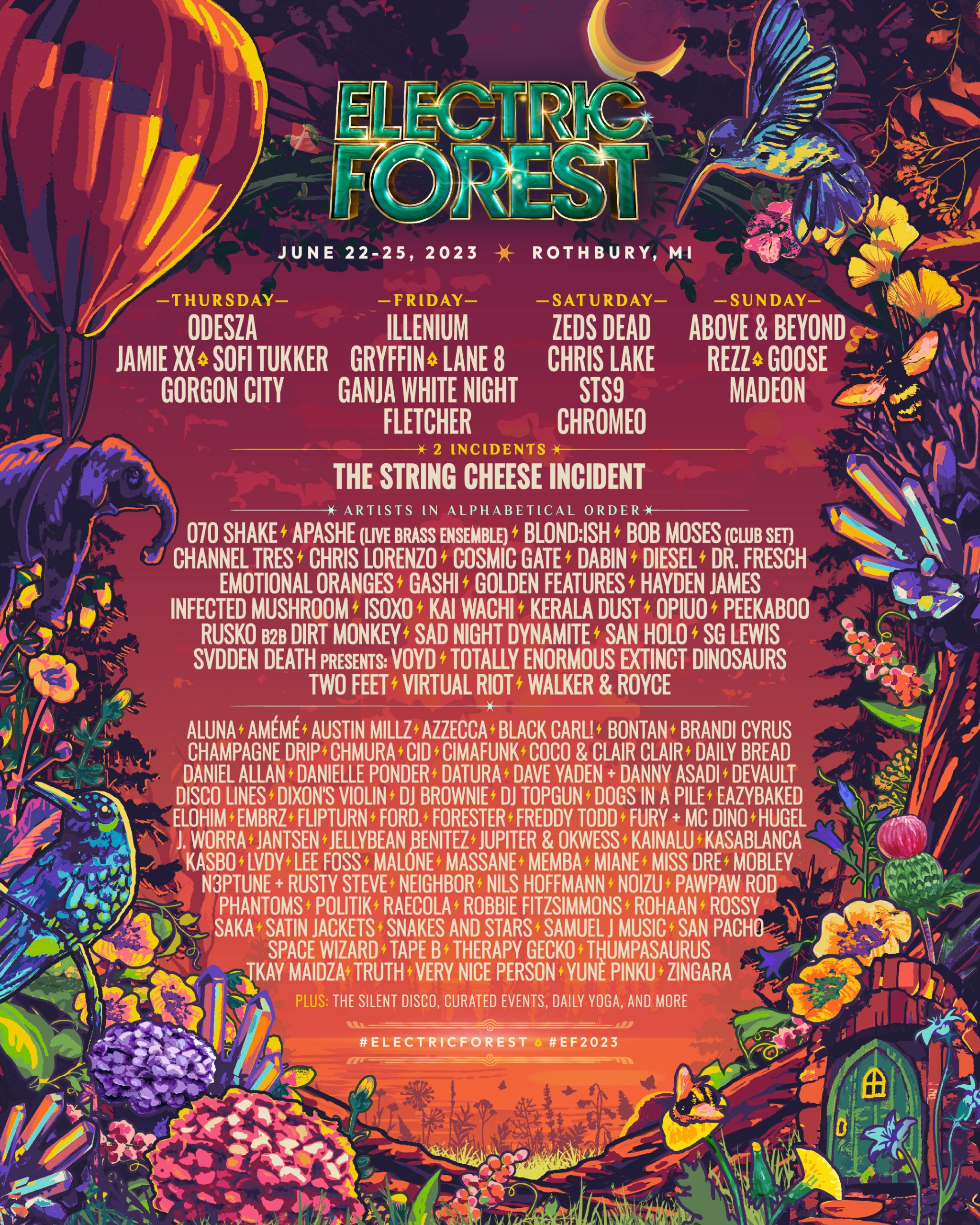 Electric Forest 2023 Poster