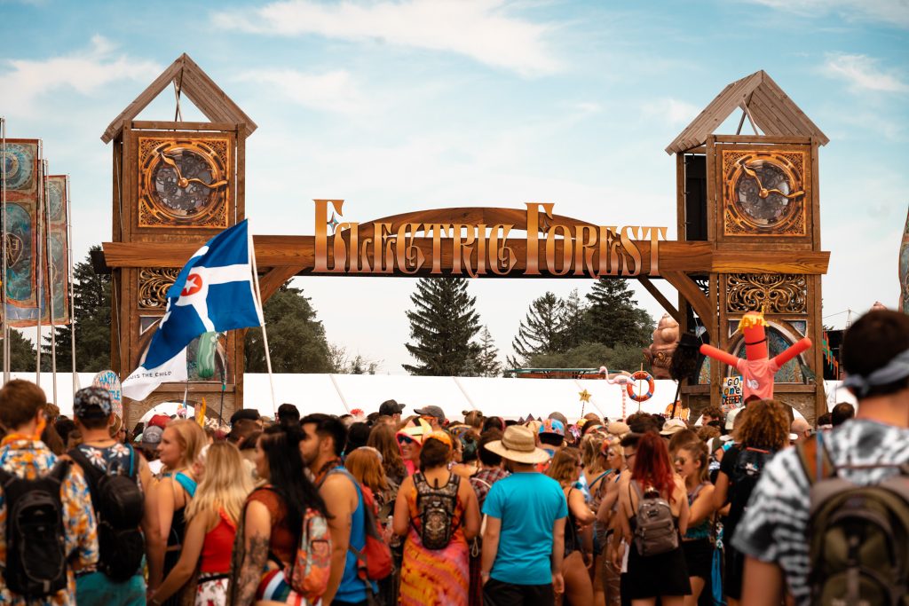 Electric Forest 2018 gate