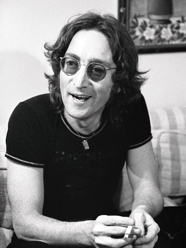 John Lennon - photo by Tony Barnard, Los Angeles Times, CC BY 4.0, via Wikimedia Commons - The Beatles members