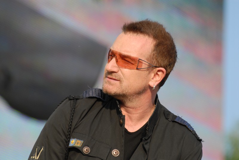 Bono - "Deine Stimme Gegen Armut" concert Rostock
