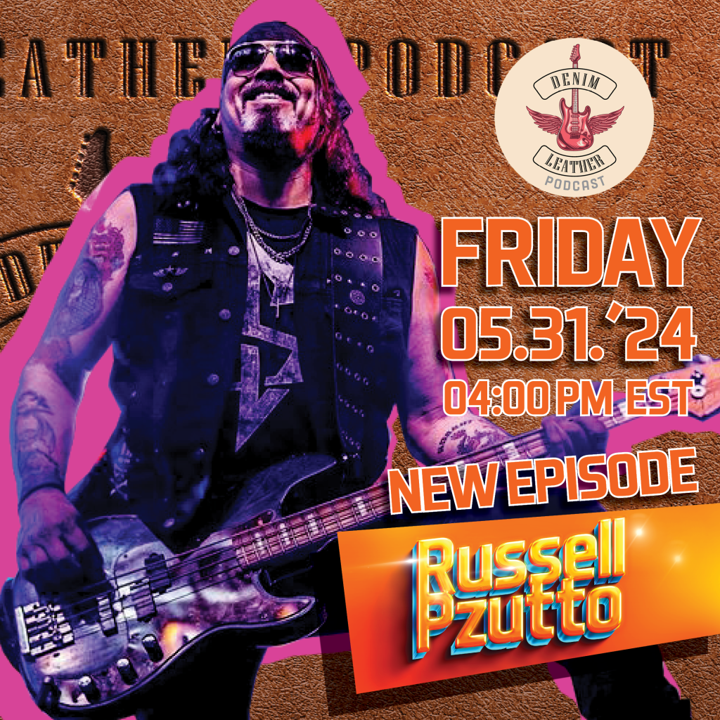 Russell Pzutto poster - Denim and Leather Podcast - Episode 10