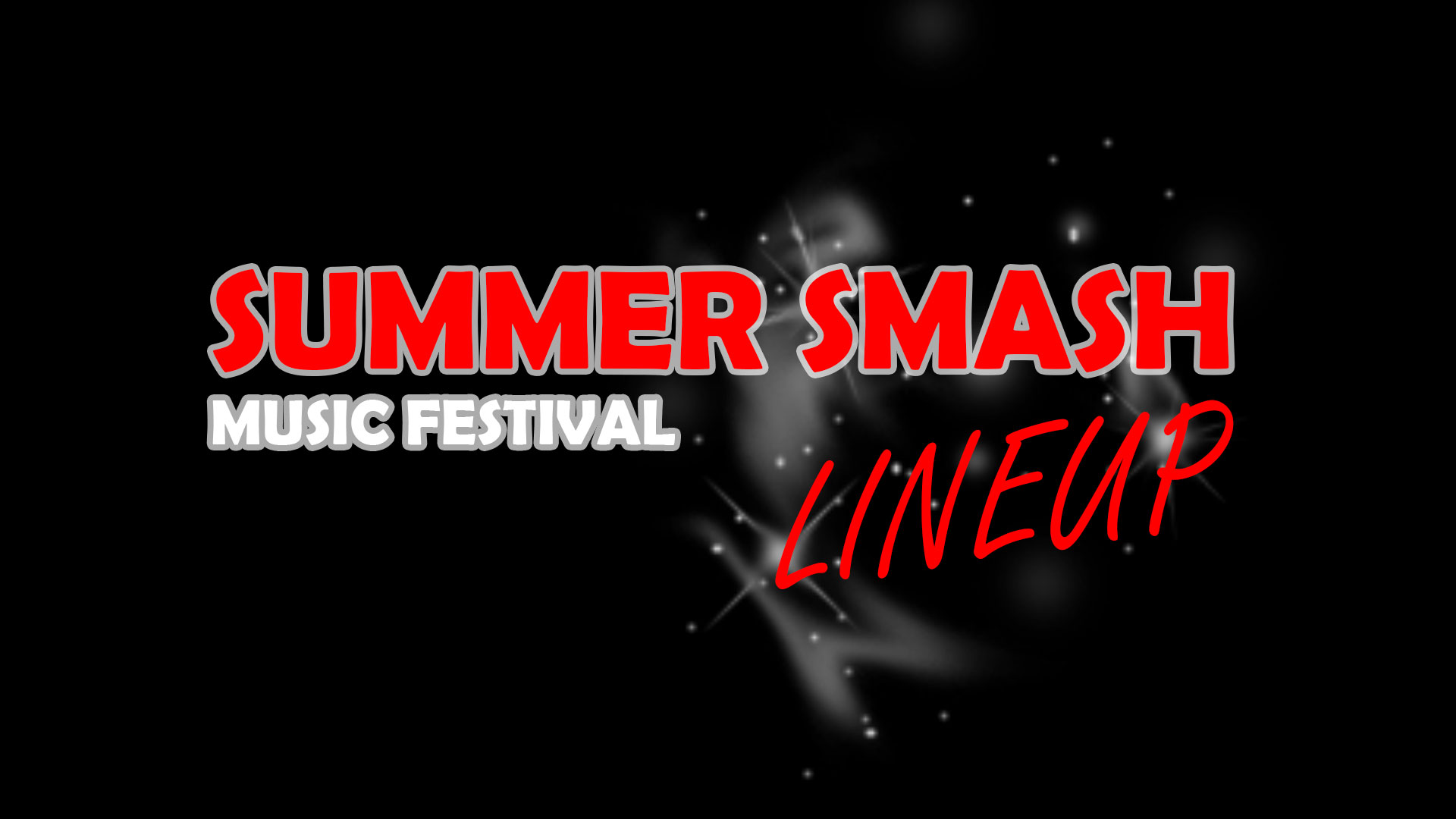 Summer Smash lineup
