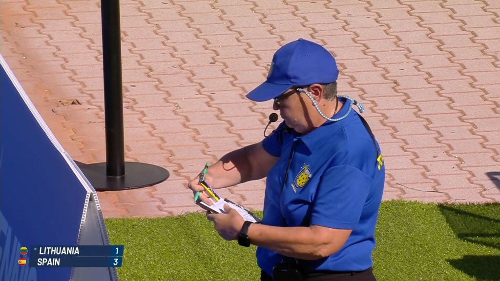 Европско првенство во Пиклбол - Рим 2025. 19 септември 2025. Литванија - Шпанија