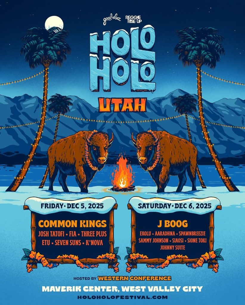 Holo Holo Utah 2025 Lineup poster