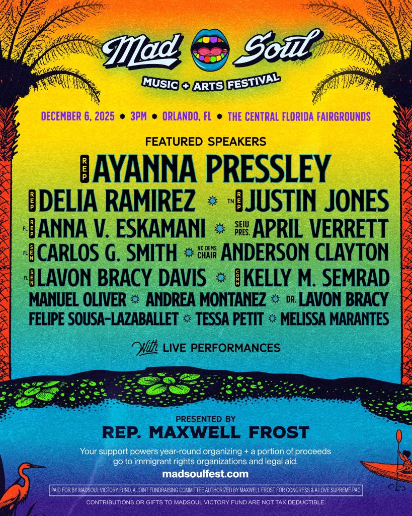 Madsoul festival 2025 featured speakers poster