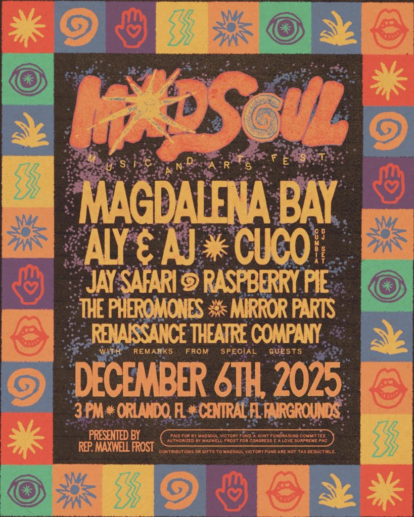 Madsoul festival 2025 music lineup poster