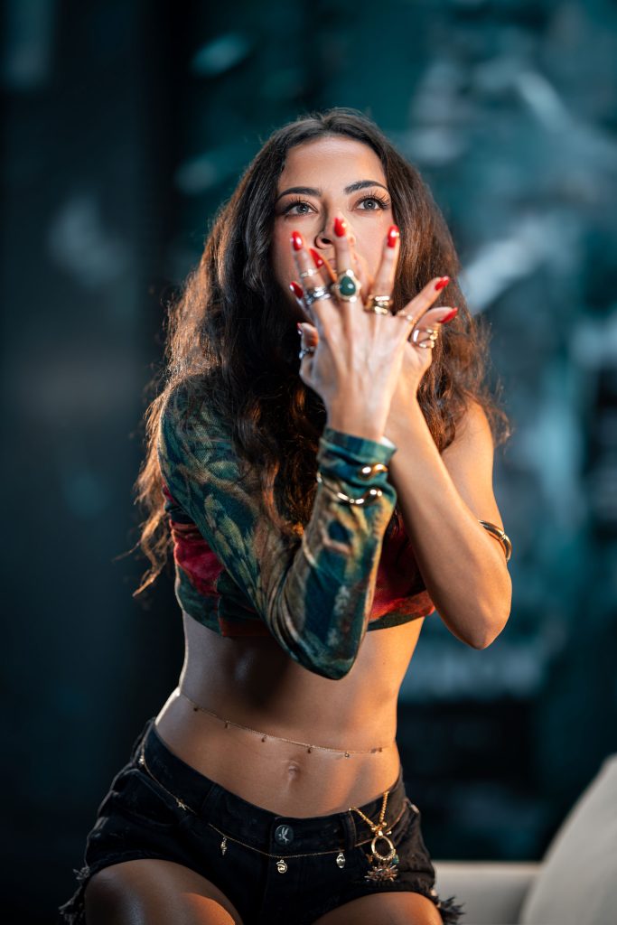 Barbara Isasi - from the music video "Mala"