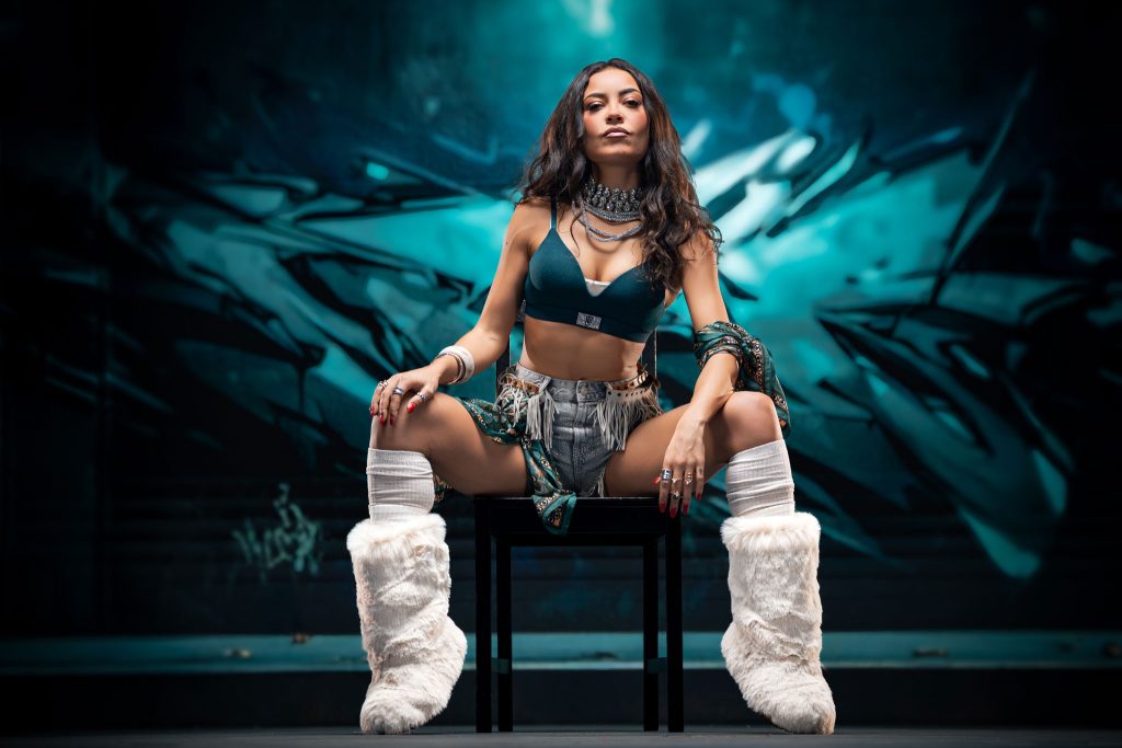 Barbara Isasi - from the music video "Mala"