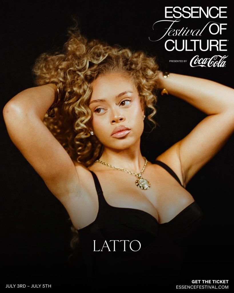 Latto - Essence Festival of Culture 2026 poster