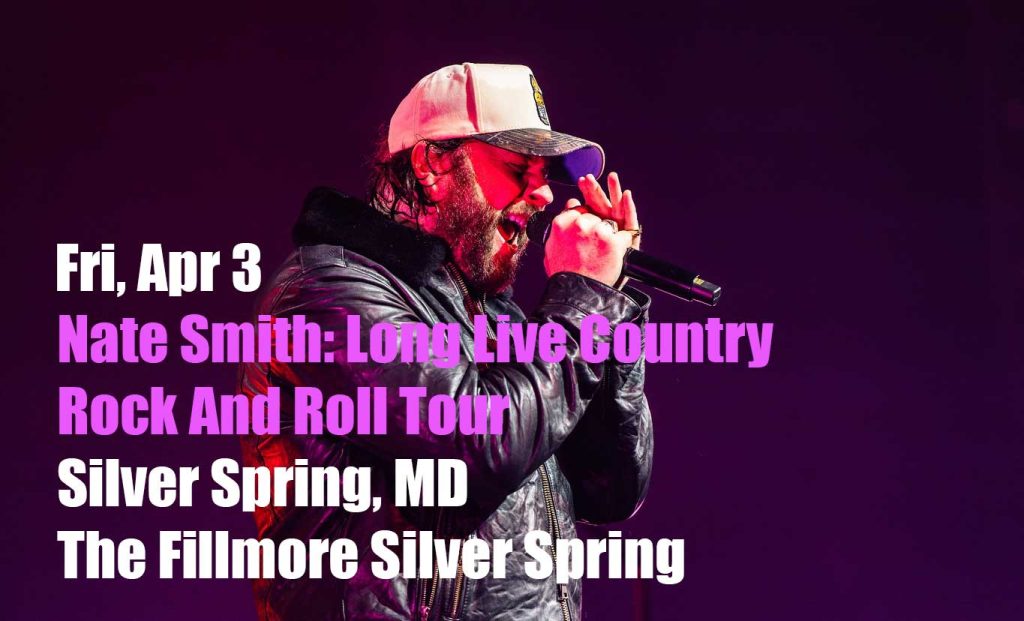 Nate Smith - concert Apr 3, 2026