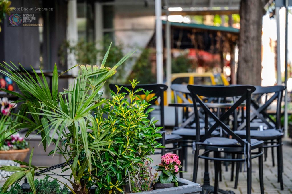 Улица 22, кафуле во центарот на Скопје