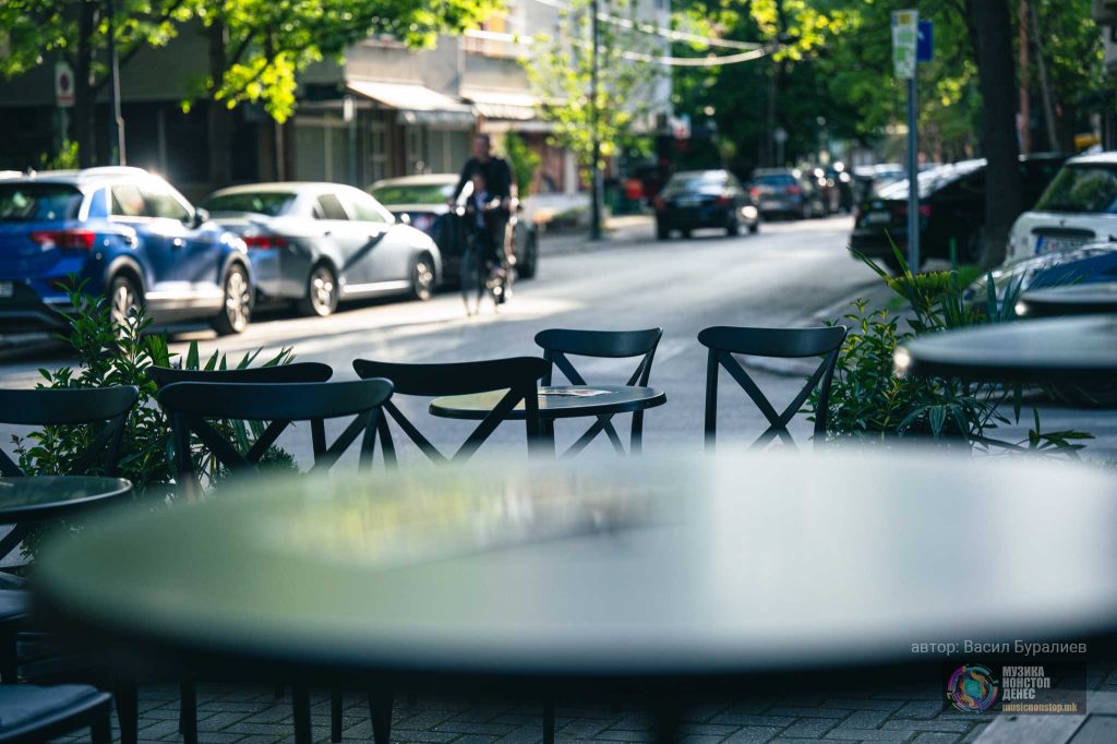 Улица 22, кафуле во центарот на Скопје