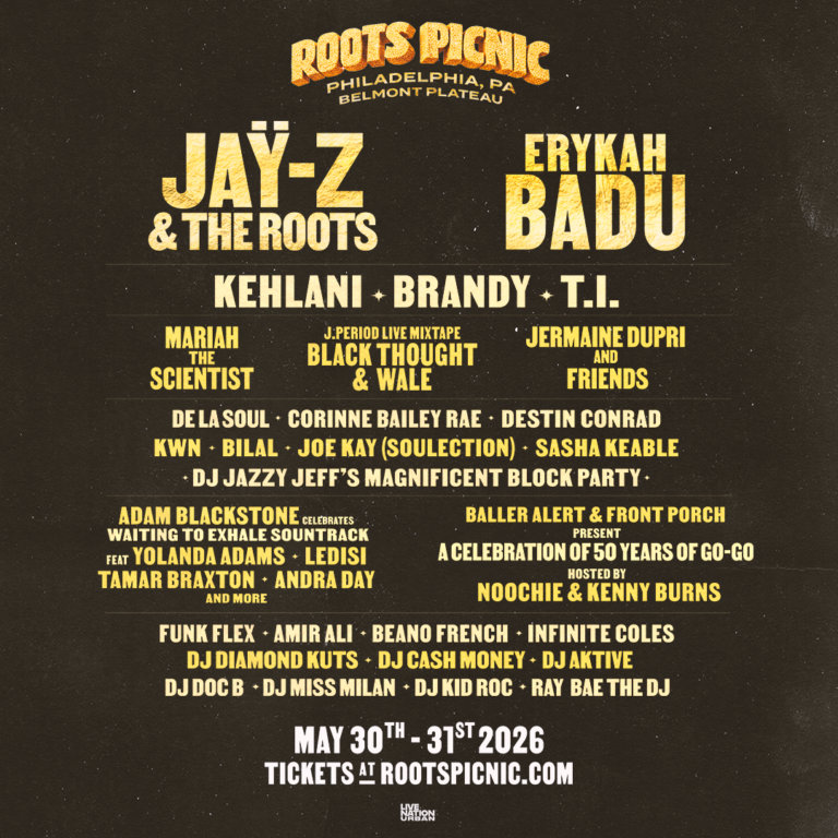 Roots Picnic 2026 LIneup - Poster/Flyer